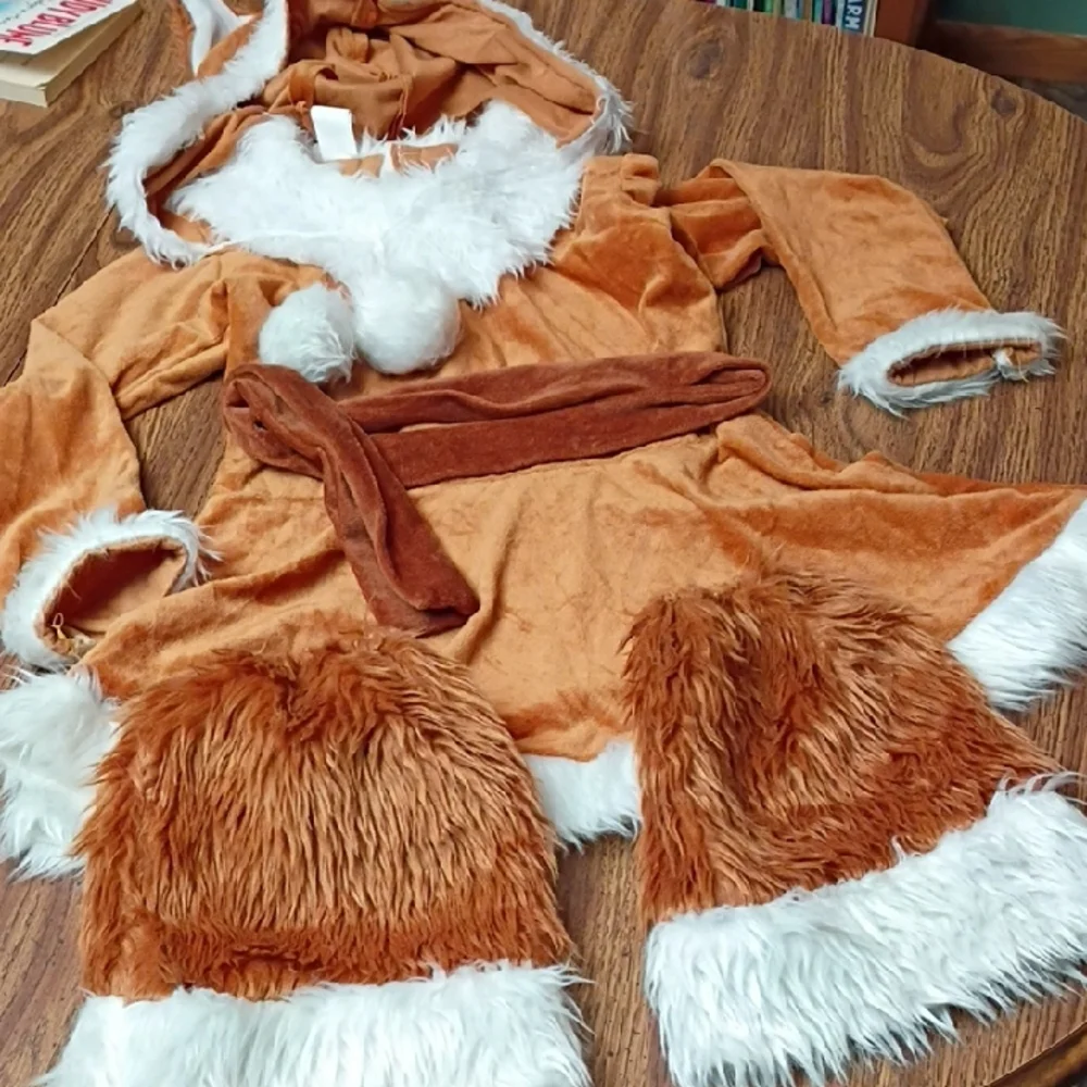 🦊Fox Kids Costume Size Medium Spooktacular Creations Set